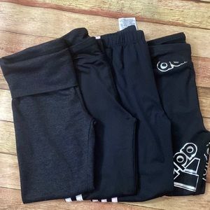 Little Girls Athletic Legging Bundle (4)